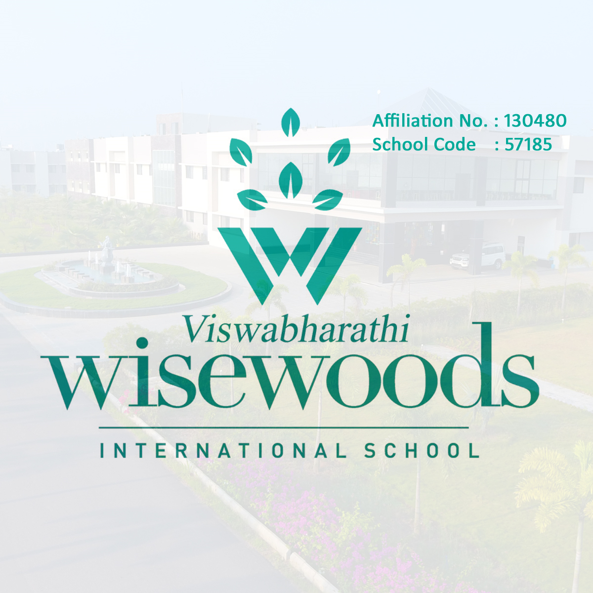 VISWABHARATHI WISEWOODS School Logo